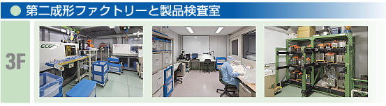 【3F】第二成形ファクトリーと製品検査室
